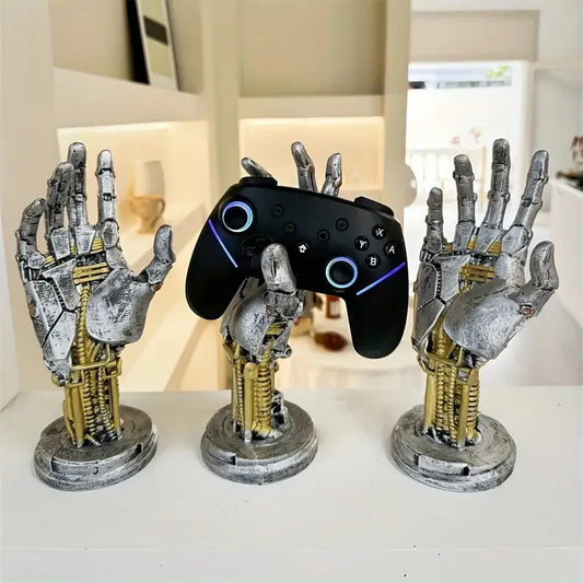Robotic Arm Desk Organizer – Gamepad & Accessories Holder